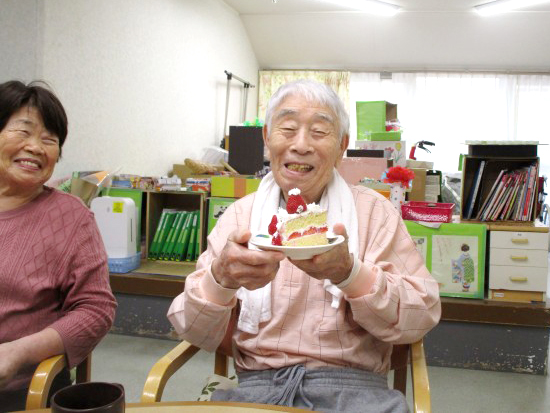 クリームたっぷり♪
