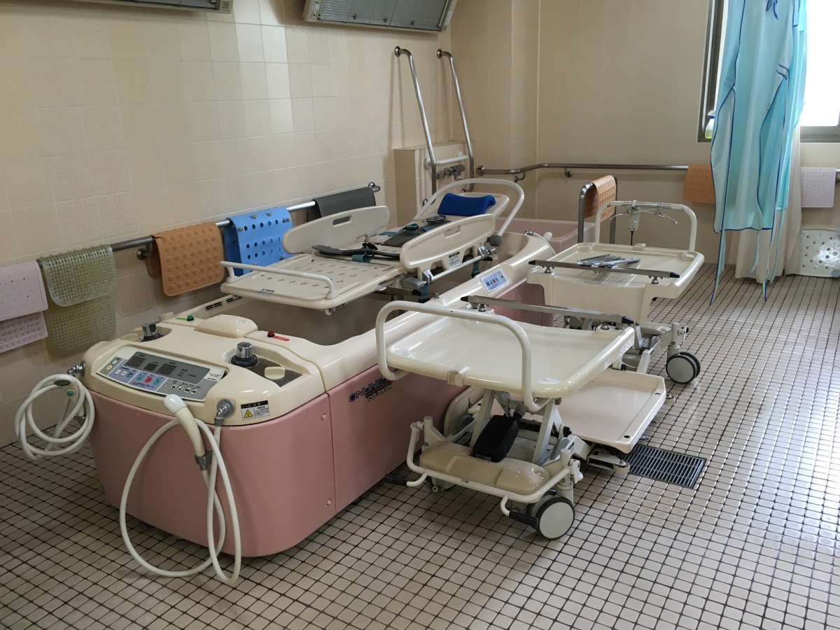 機械浴室完備