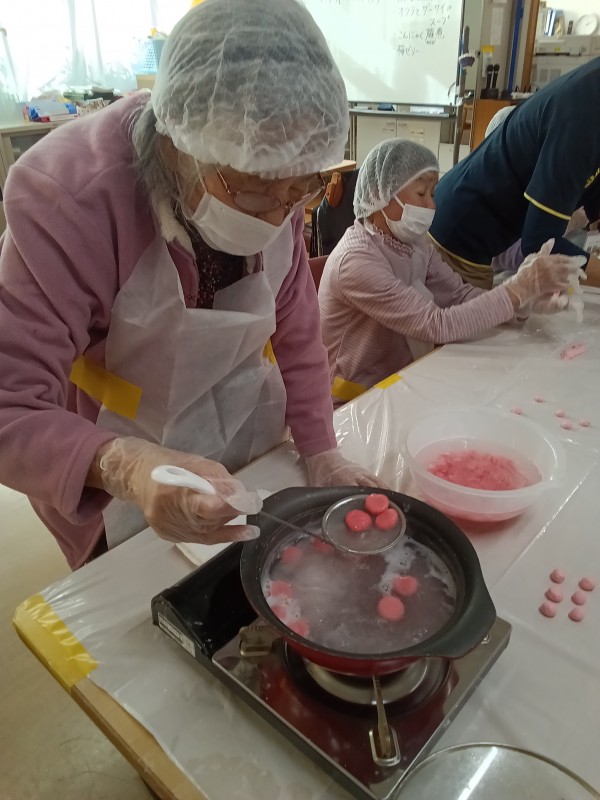 お菓子作りレク